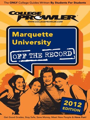 cover image of Marquette University 2012